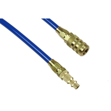 Coilhose Pneumatics Flexcoil 1/4 ID x 25 ft 1/4 Industrial Dark Blue PR14-25CC15-B